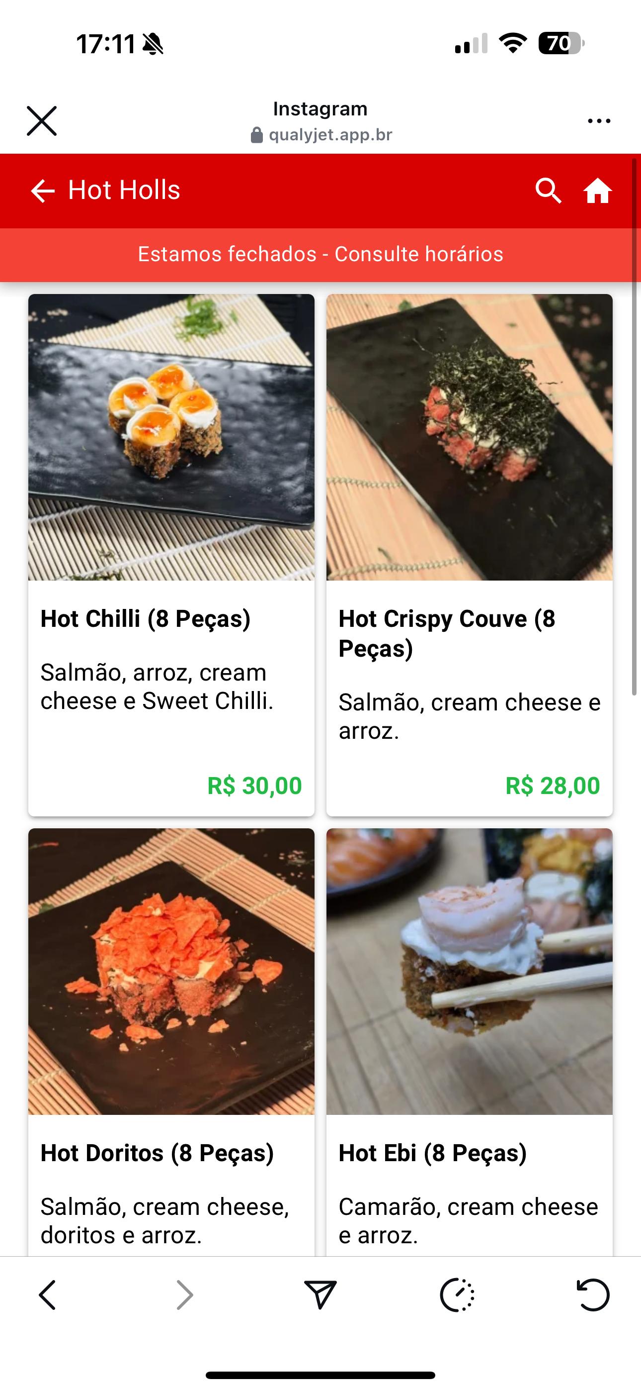 Tela do app QualyJet